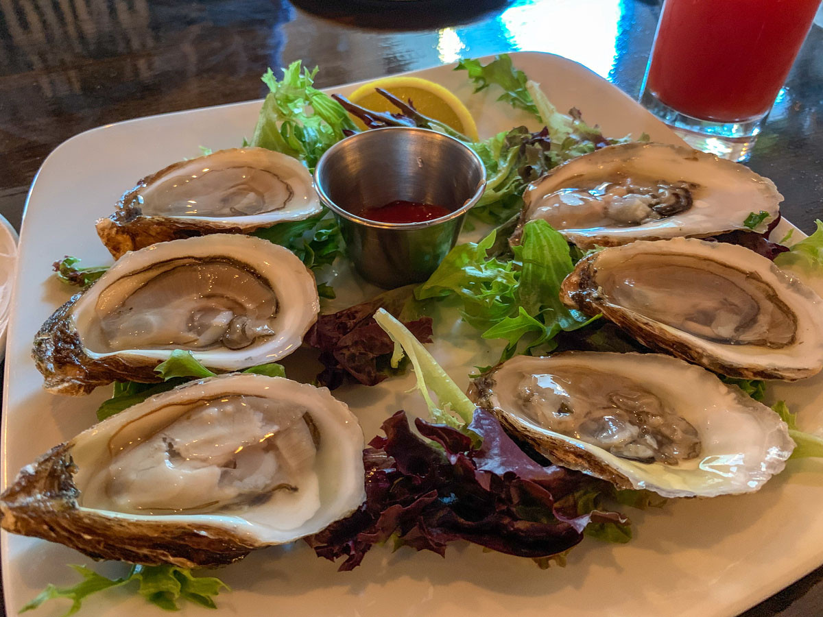 Delicious seafood platter at Billy's Seafood in Saint John, New Brunswick - East Coast Mermaid 1