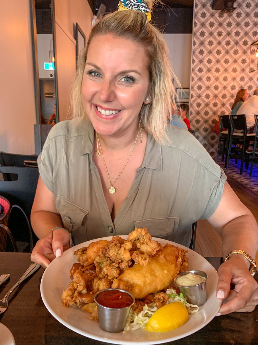 Fresh oysters and seafood at Billy's Seafood in Saint John City Market, New Brunswick - East Coast Mermaid 2