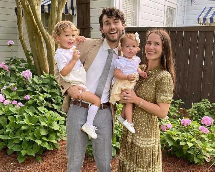 John Luke Robertson with family