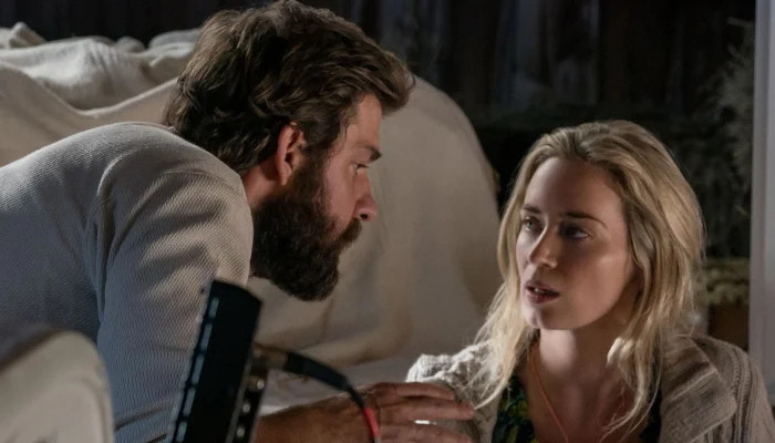 John Krasinski and Emily Blunt in A Quiet Place | Credits: Paramount Pictures