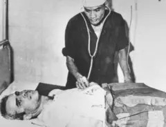 John McCain as a prisoner of war in Vietnam