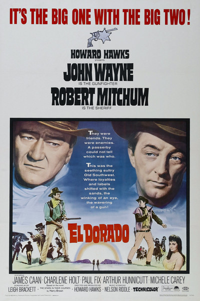 John Wayne and Robert Mitchum in El Dorado