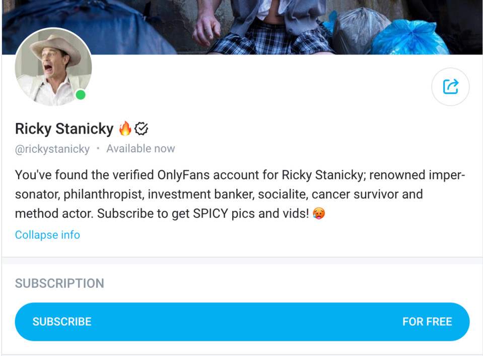 John Cena OnlyFans Ricky Stanicky Promotion
