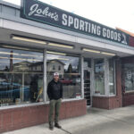 Johns Sporting Goods storefront in Everett, Washington