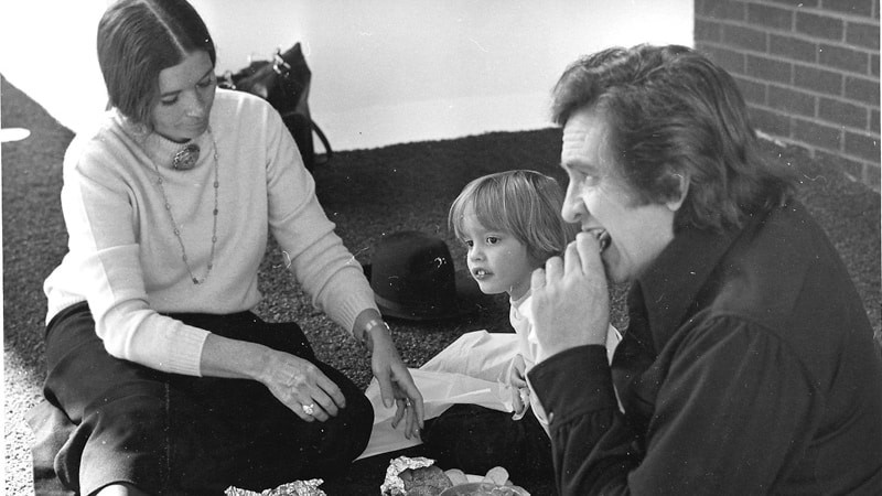 June Carter, John Carter Cash, Johnny Cash