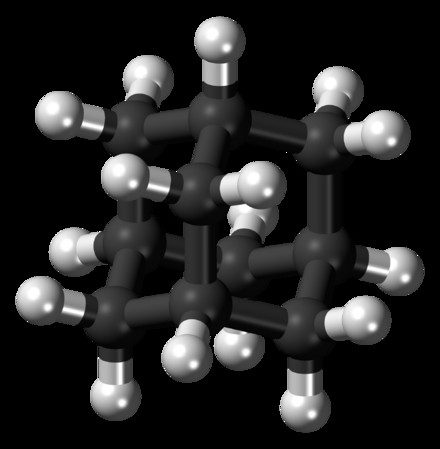 Adamantane 3D ball