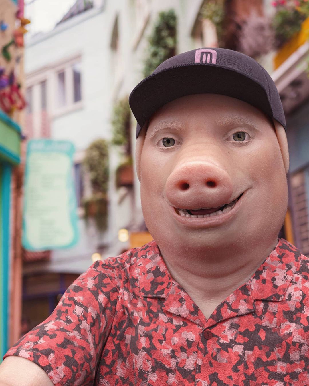 John Porl takes a selfie