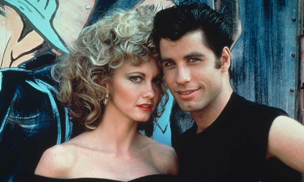 olivia newton john john travolta grease