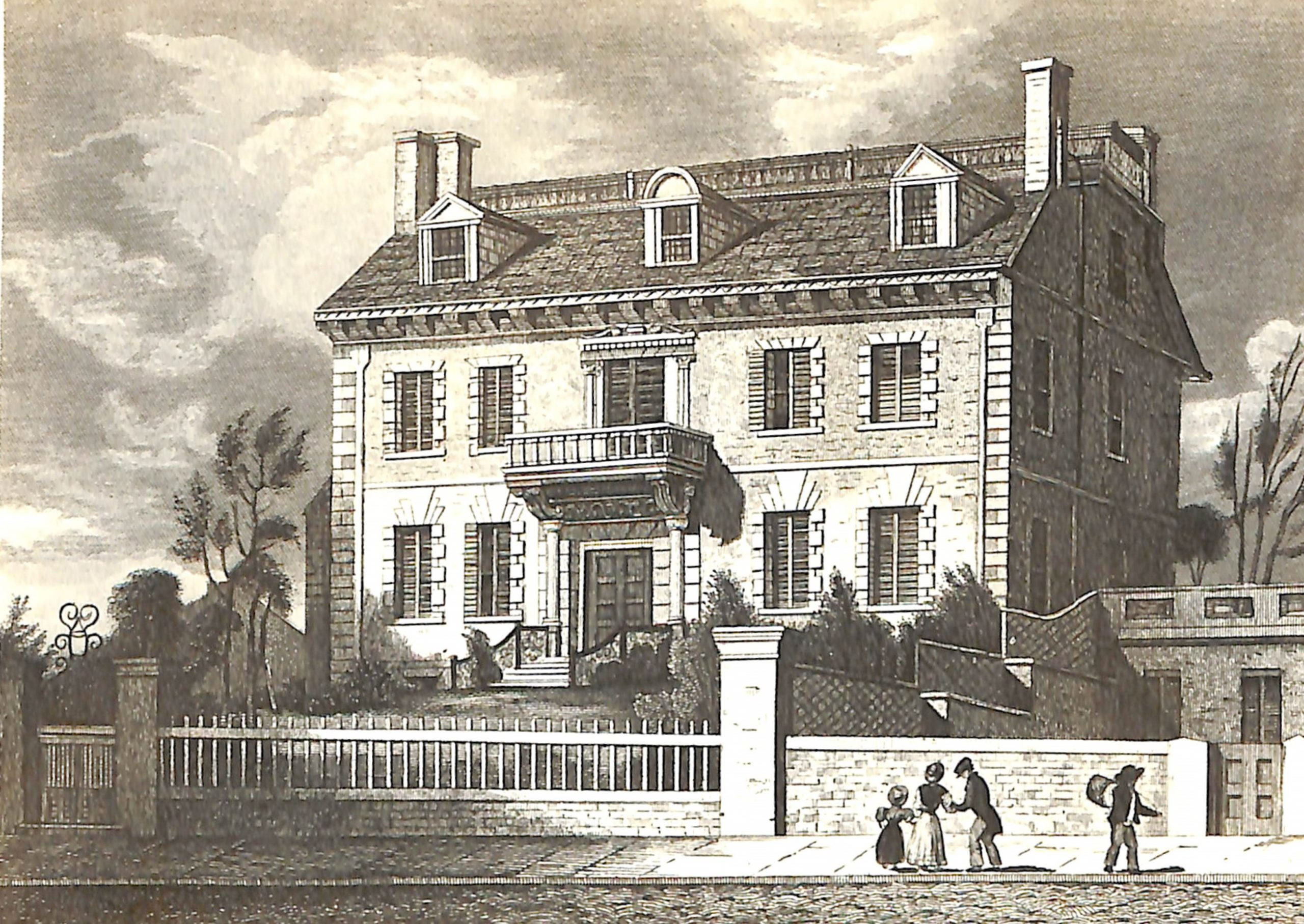 Hancock House, a symbol of John Hancock's wealth and influence, reflecting his significant contributions to the American Revolution.