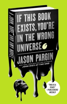 If This Book Exists, You're in the Wrong Universe - Book 4 shows a surreal, distorted image of an otherworldly landscape.