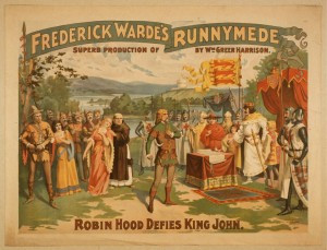 A color poster advertising the play