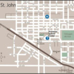 Map of Fort St. John British Columbia