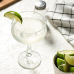 Tequila sunset with a lime