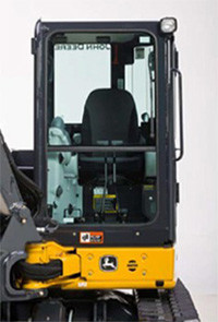 John Deere 60G Compact Excavator Operator Station