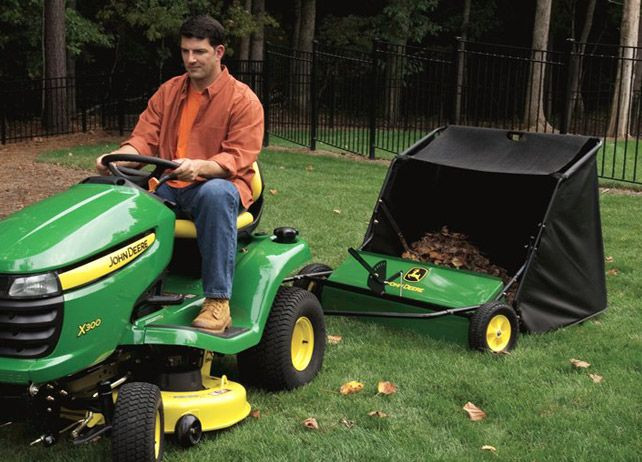 John Deere Lawn Sweeper