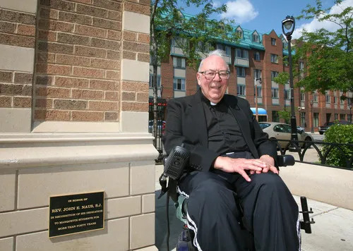 A smile is power, Rev. John Naus taught