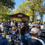 John Prine Memorial Park audience and shelter